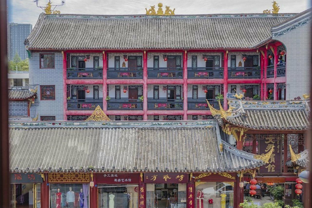 Chengdu Dreamstravelwenjuncourtyardhotel Zewnętrze zdjęcie